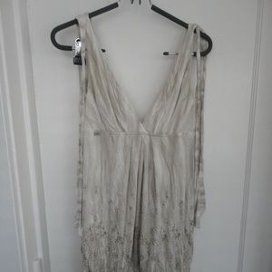 Miss Sixty Tan Summer Beach Dress